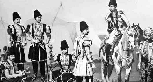 Азербайджанский спецназ на царской службе