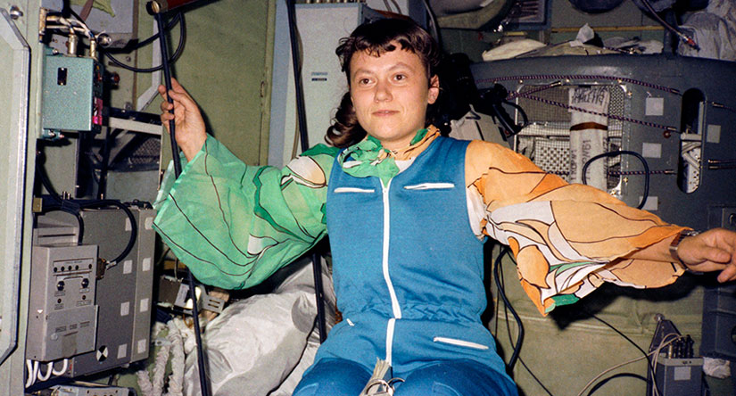 Женщины в космосе. Светлана Савицкая