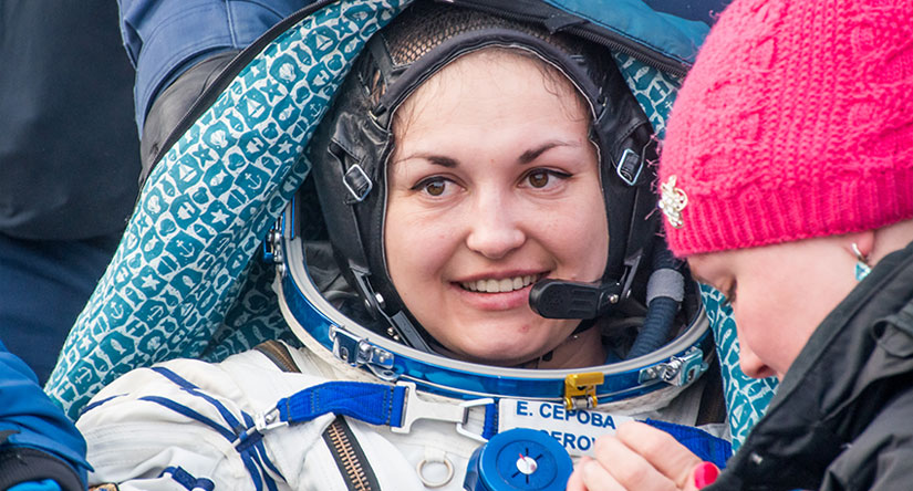 Женщины в космосе. Елена Серова